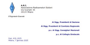 Contributo Radioamatori 2025